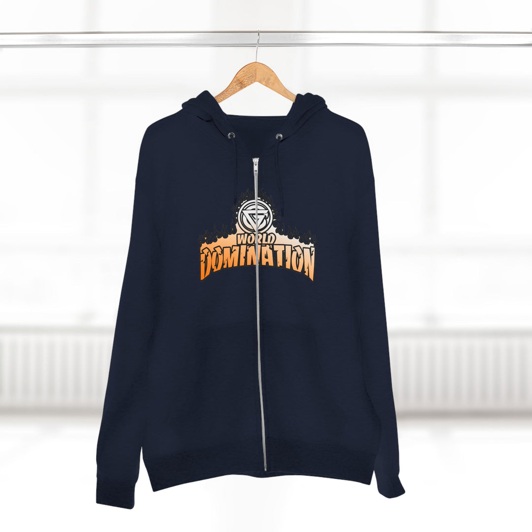 CG LIGHTNING KING ORANGE WHITE FADE/LIFT OR DIE ZIP UP