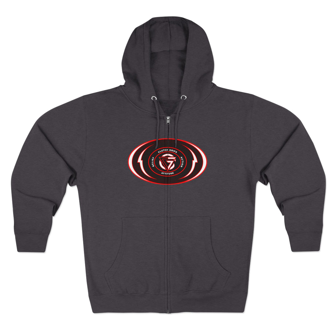 CG ENTER THE MAC RED WHITE/CLUTCHGRIPS ZIP UP