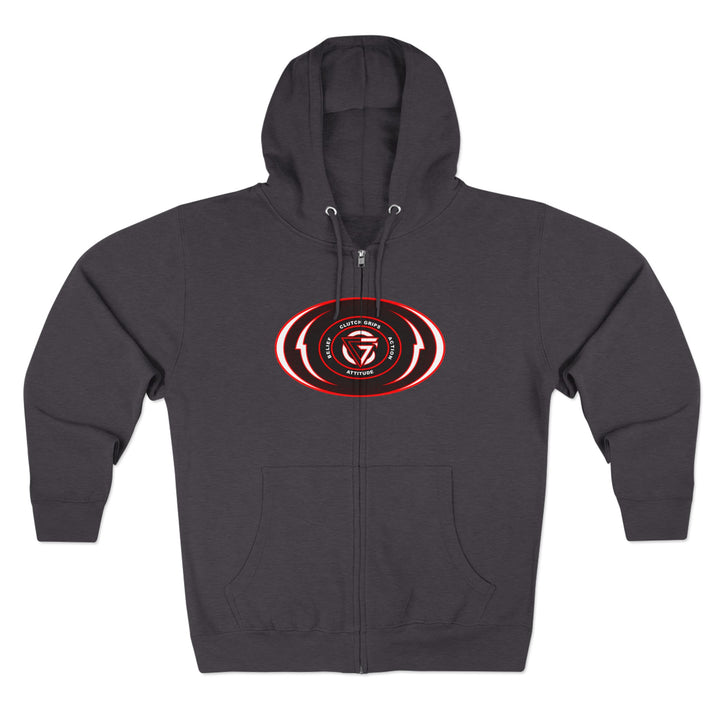 CG ENTER THE MAC RED WHITE/CLUTCHGRIPS ZIP UP