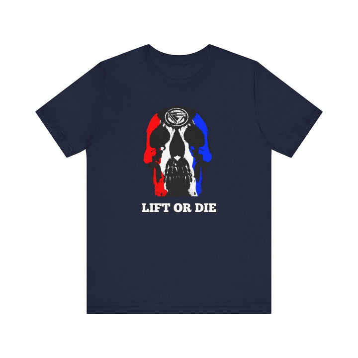 SKULLATOR RED WHITE BLUE /LIFT OR DIE