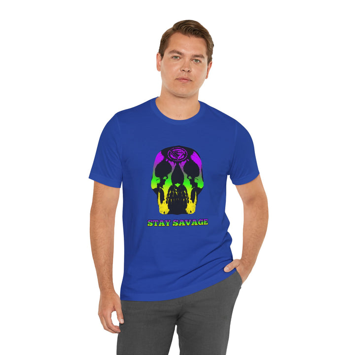 SKULLATOR YELLOW GREEN PURPLE /STAY SAVAGE