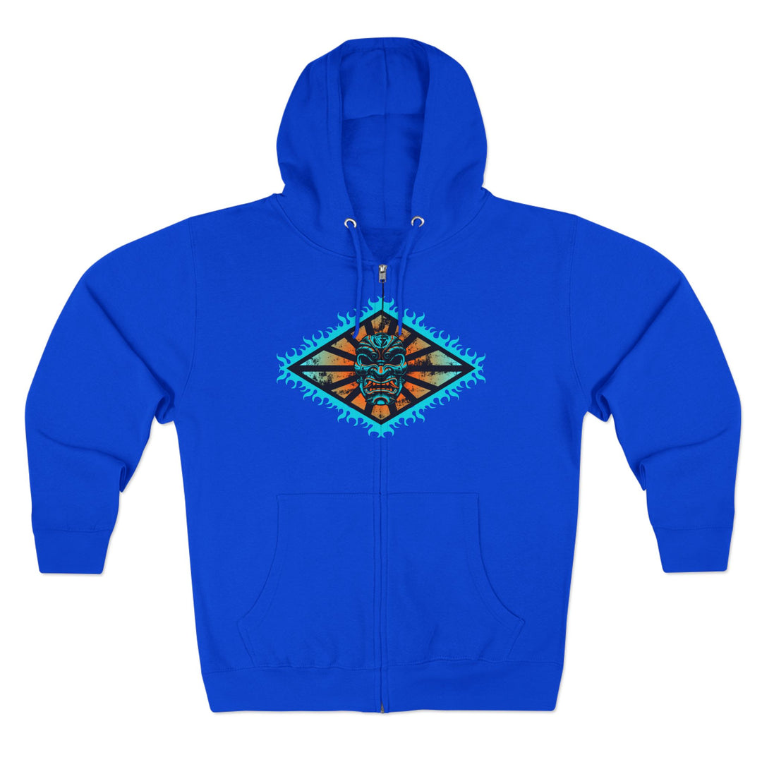 CG MAC JUMP BLUE ORANGE AQUA FADE /BELIEF ATTITUDE ACTION ZIP UP