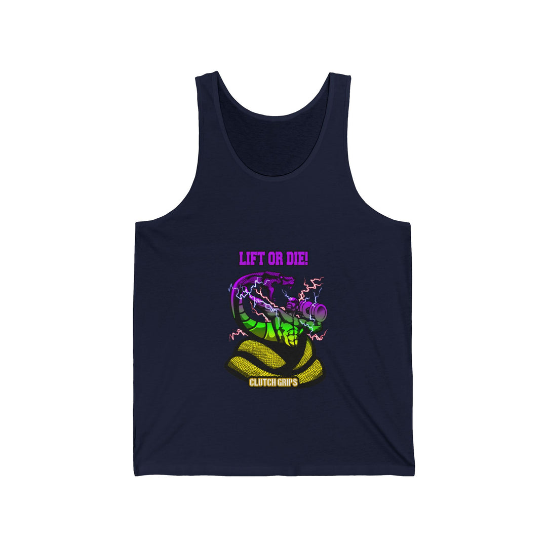 MAC VS SNAKE TANK YELLOW GREEN PURPLE / LIFT OR DIE!