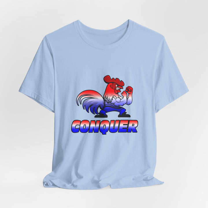 CG ANGRY ROOSTER RED WHITE BLUE FADE/CONQUER