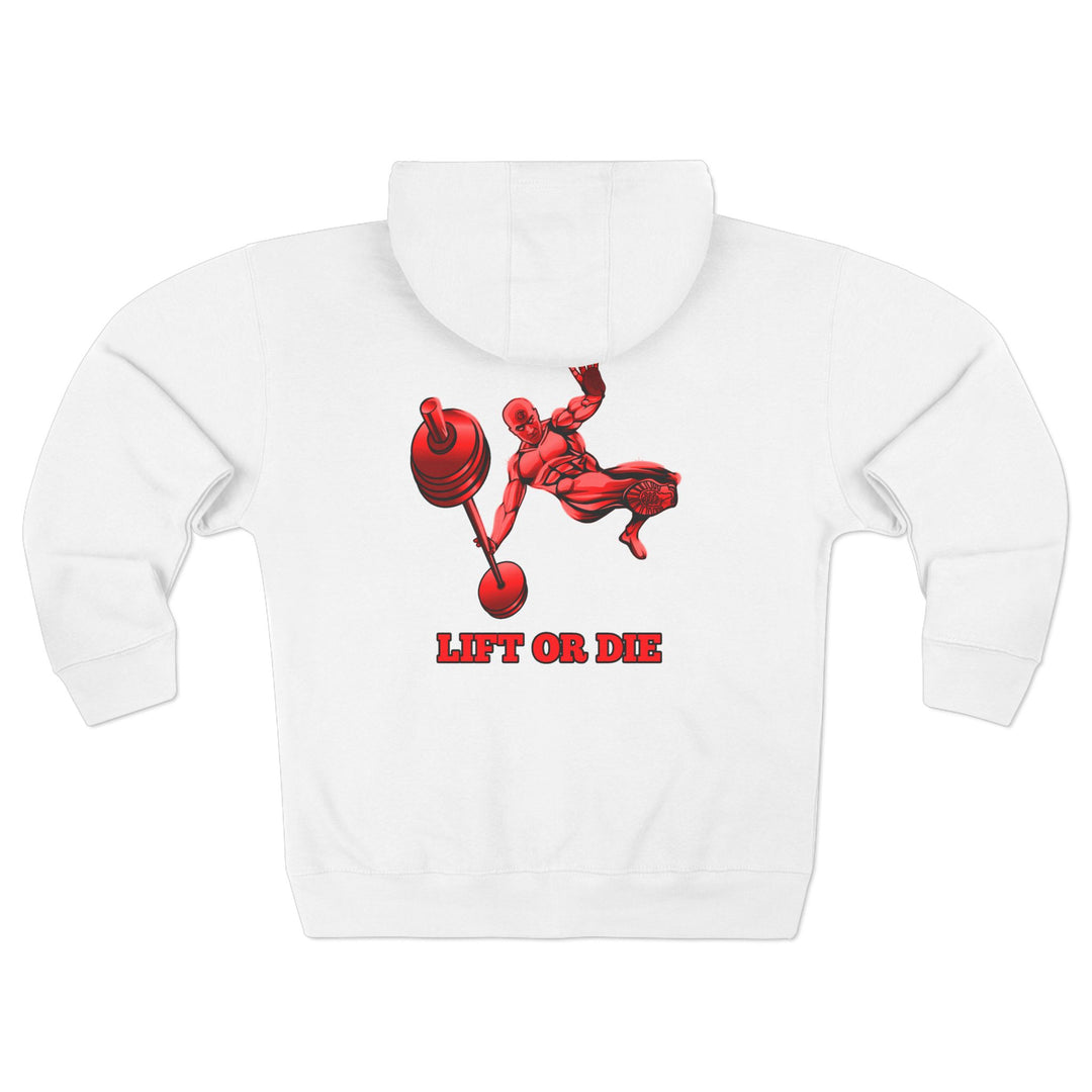 CG MAC JUMP RED /LIFT OR DIE ZIP UP
