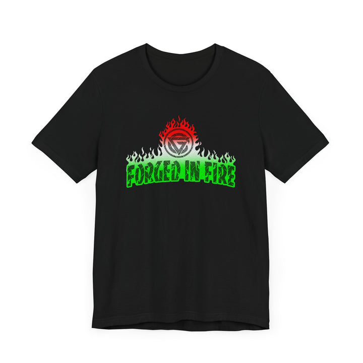 FORGED IN FIRE RED WHITE GREEN