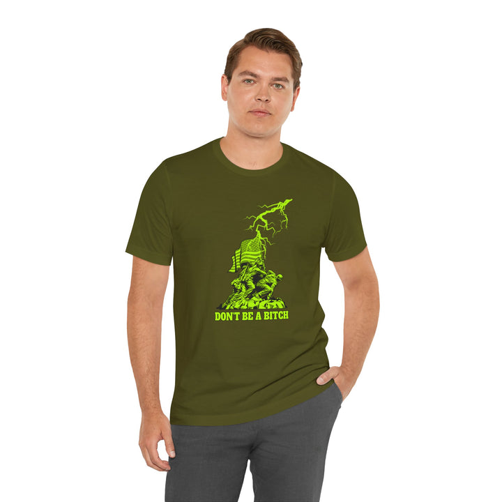 PATRIOT WARRIOR LEMON LIME/DONT BE A BITCH