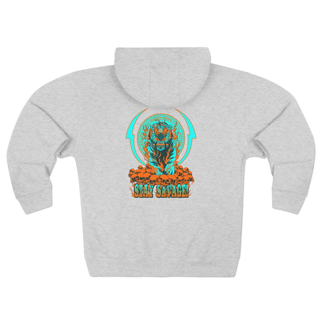 CG DYNAMITE TIGER MIAMI COLORS ZIP UP