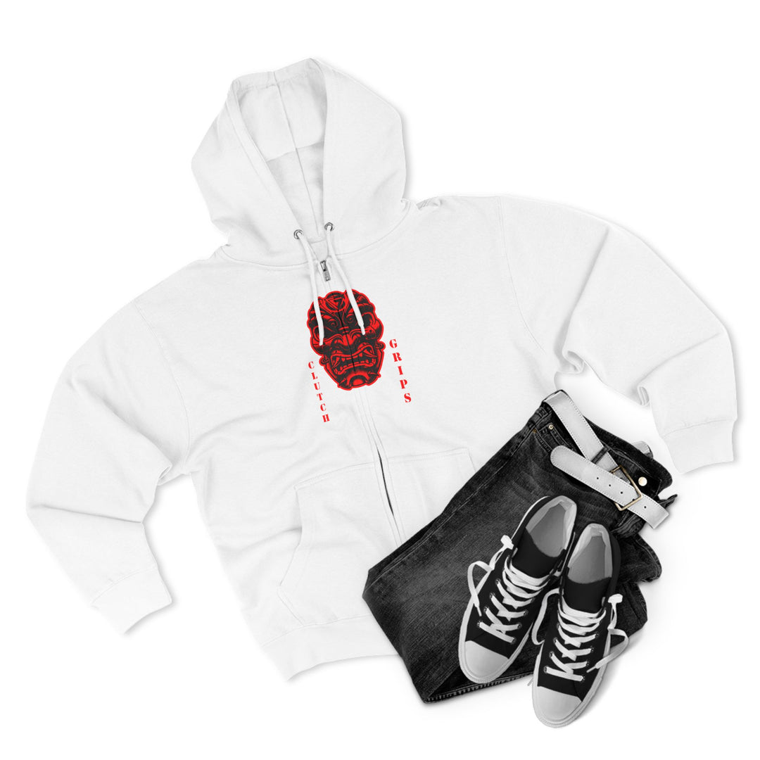 CG  NAVY SEAL TRIBUTE  RIP RED BLACK /DONT BE A BITCH ZIP UP