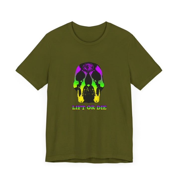 SKULLATOR YELLOW GREEN PURPLE /LIFT OR DIE