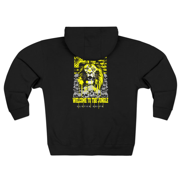 LIONHEART YELLOW BLACK /WELCOME TO THE JUNGLE ZIP UP