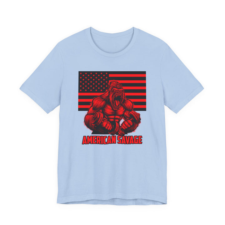 CG MAC ALPHA APE RED BLACK  /AMERICAN SAVAGE