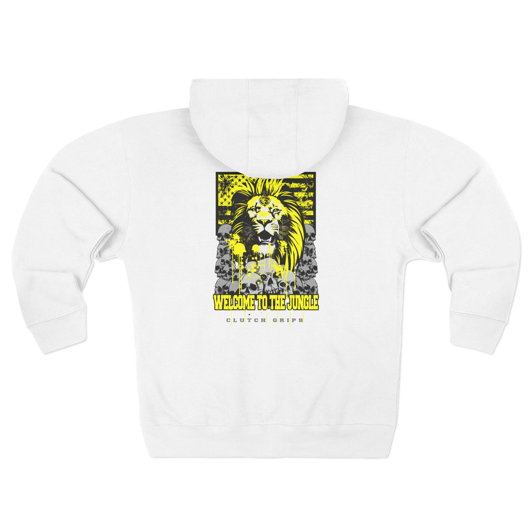 LIONHEART YELLOW BLACK /WELCOME TO THE JUNGLE ZIP UP