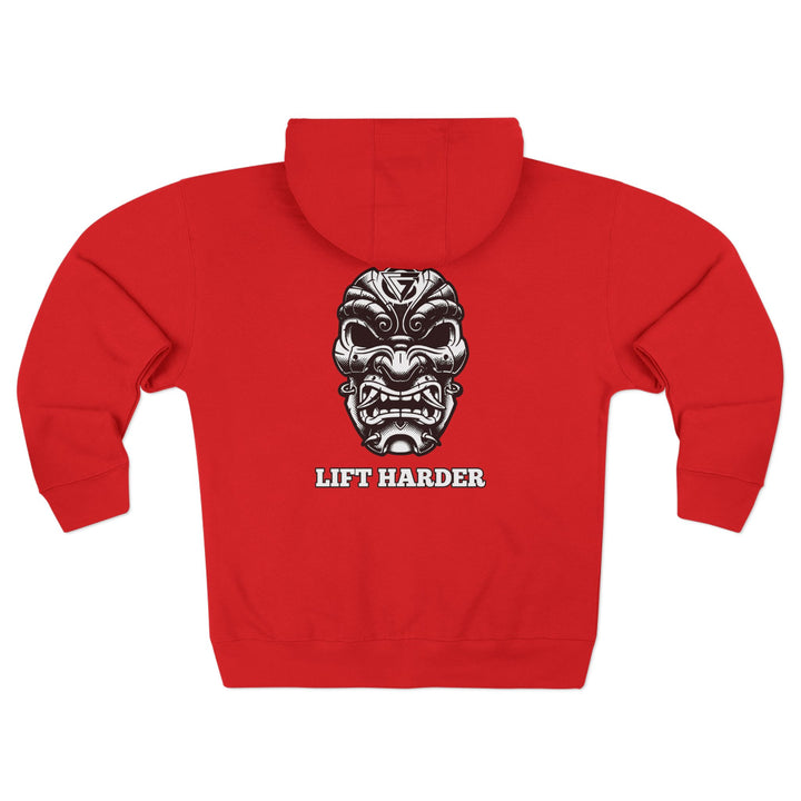 SAMURAI MAC BLACK WHITE /LIFT HARDER ZIP UP