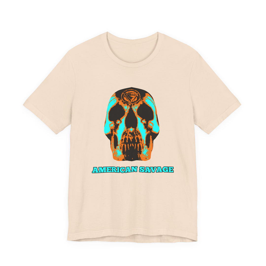 SKULLATOR MIAMI AQUA ORANGE /AMERICAN SAVAGE