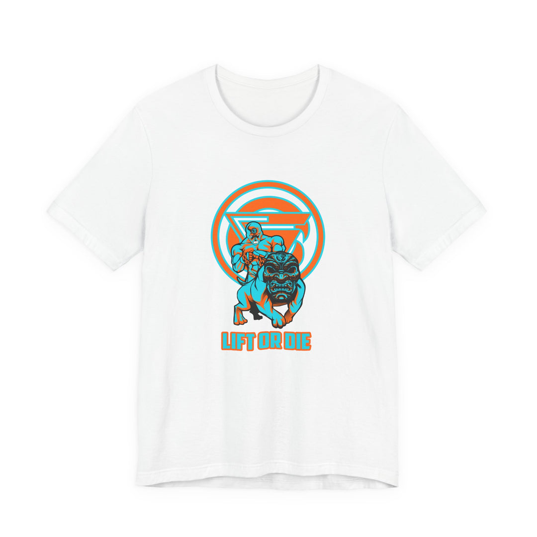 CG ANGRY DOG MIAMI COLORS/LIFT OR DIE