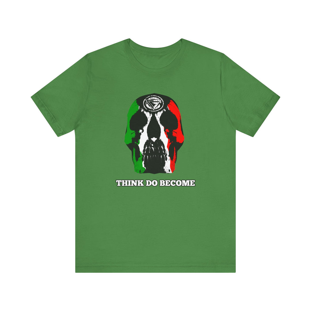 SKULLATOR RED WHITE GREEN  /THINK DO BECOME