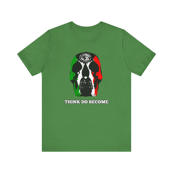 SKULLATOR RED WHITE GREEN  /THINK DO BECOME