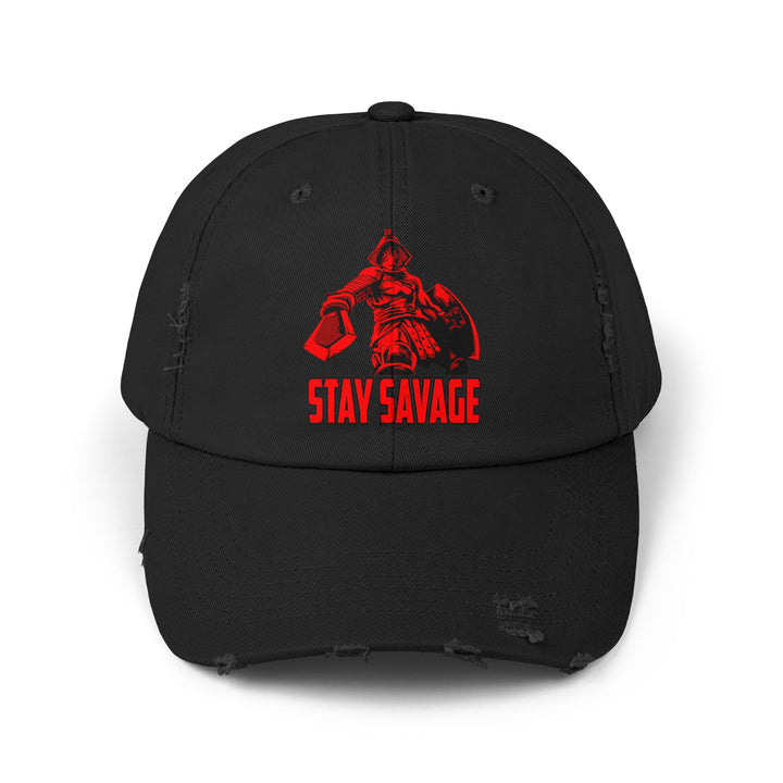 MAC THE EXECUTIONER RED/STAY SAVAGE CAP