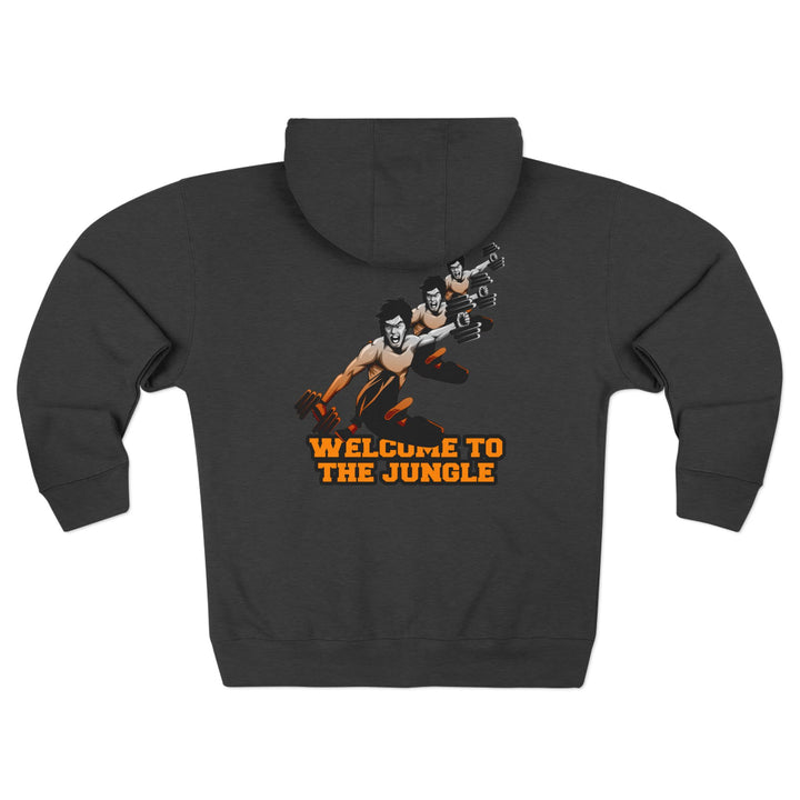 CG LIFT KICK ORANGE WHITE FADE/WELCOME TO THE JUNGLE ZIP UP
