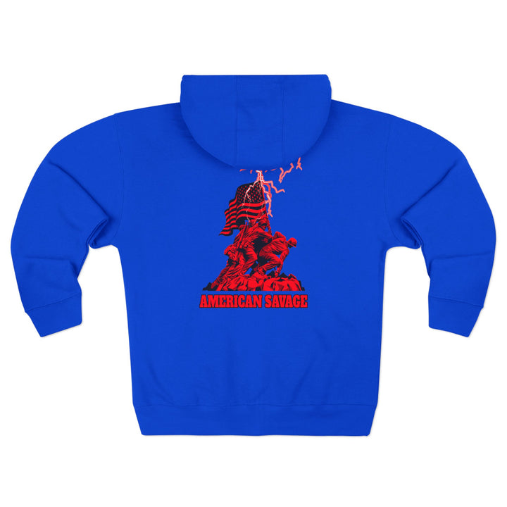 CG EZ RIDER  RED BLACK/AMERICAN SAVAGE ZIP UP