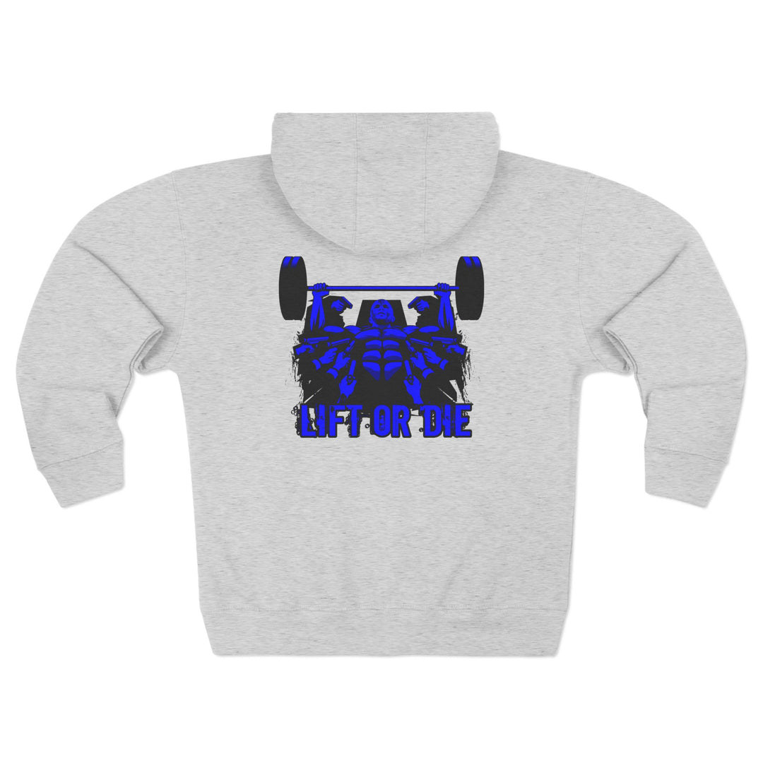 MAC WICK LIFT BLUE CG 7 PILLARS /LIFT OR DIE ZIP UP