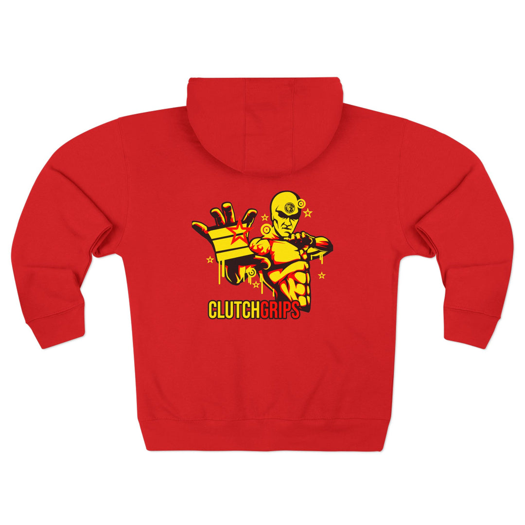 CG GRIP MASTER FLASH REDD YELLOW/CLUTCHGRIPS  ZIP UP