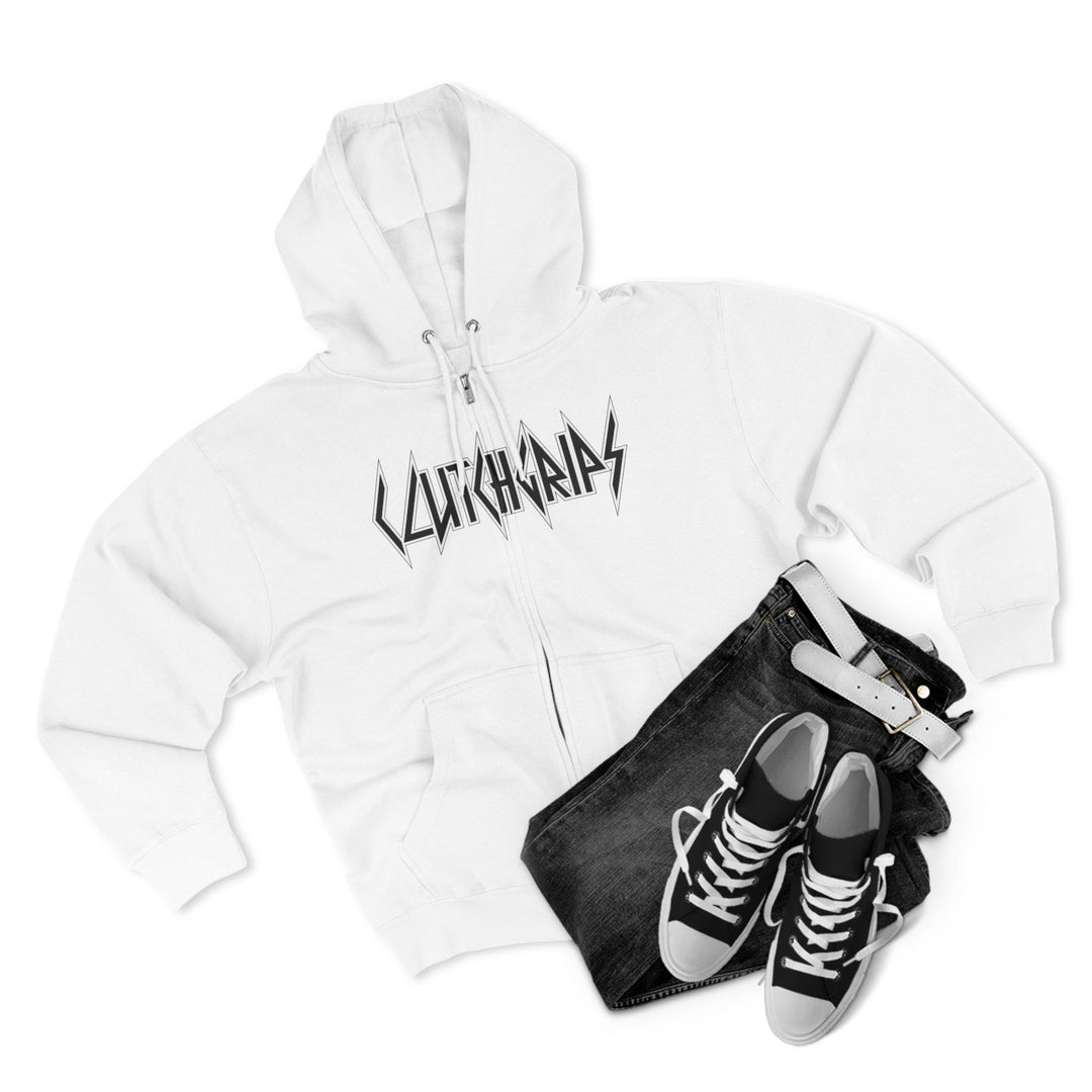 CG MAC DRAGON SNAP WHITE/LIFT OR DIE ZIP UP