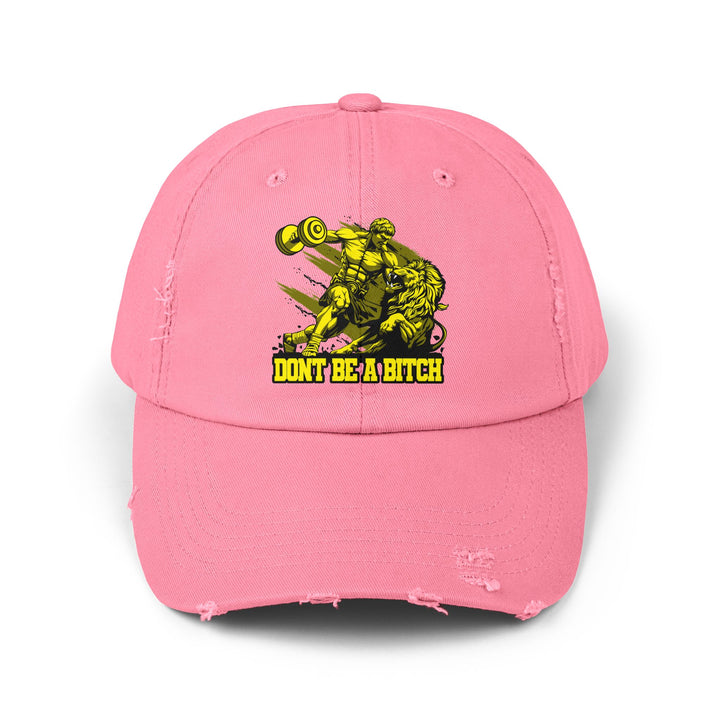 COLISEUM MAC VS LION YELLOW BLACK /DONT BE A BITCH CAP