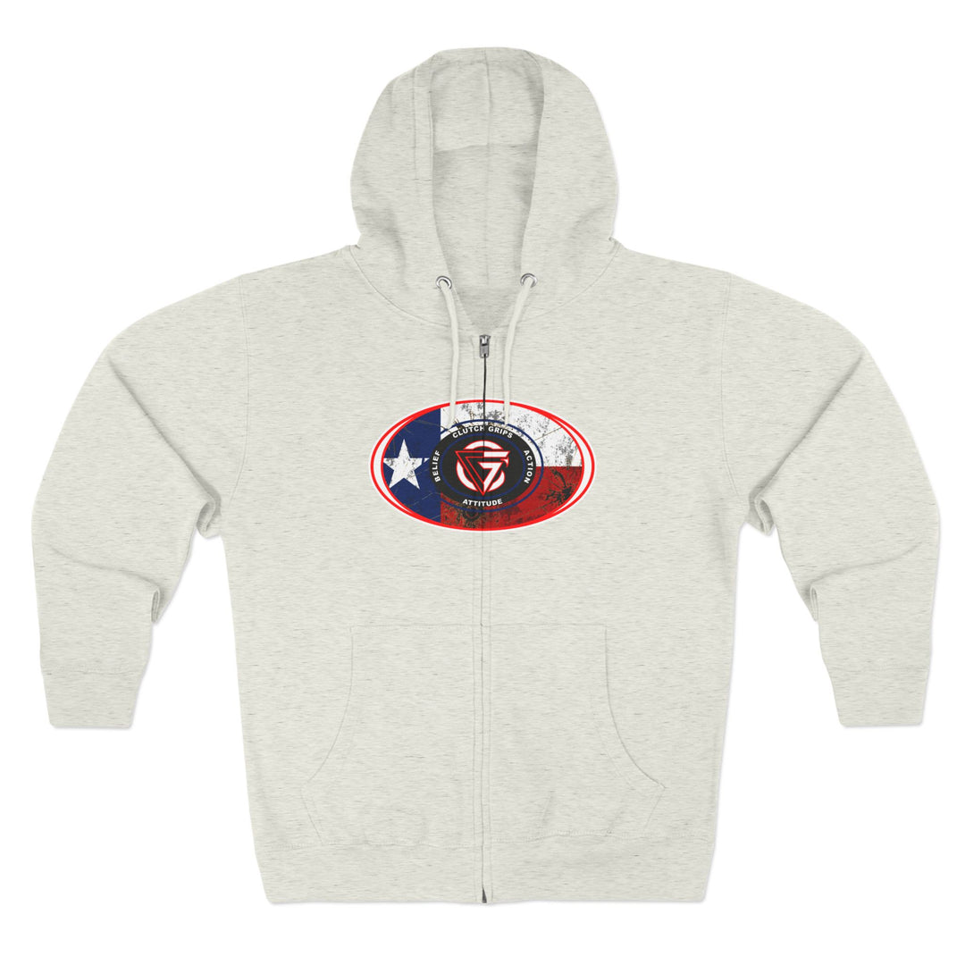 CG SKULL RED WHITE BLUE/STAY SAVAGE ZIP UP