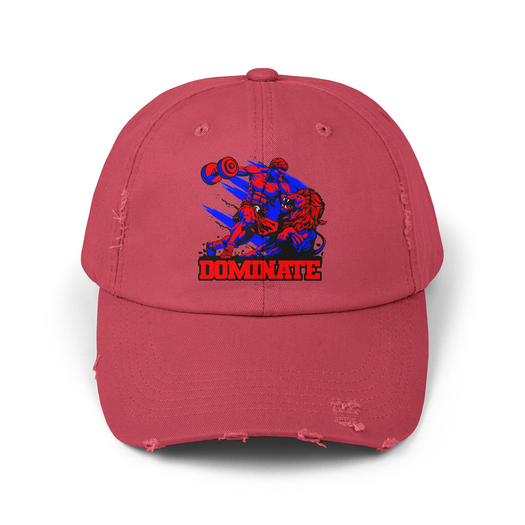 COLISEUM MAC VS LION RED BLUE /DOMINATE CAP
