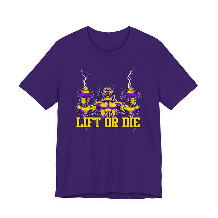 RIDE THE LIGHTNING PURPLE GOLD /LIFT OR DIE