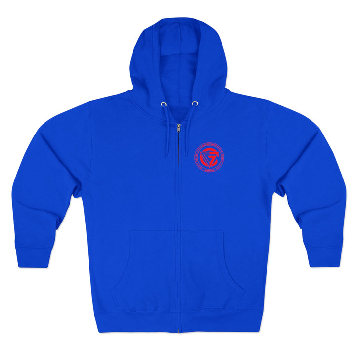 CG OUTLAW RED BLACK /AMERICAN SAVAGE ZIP UP
