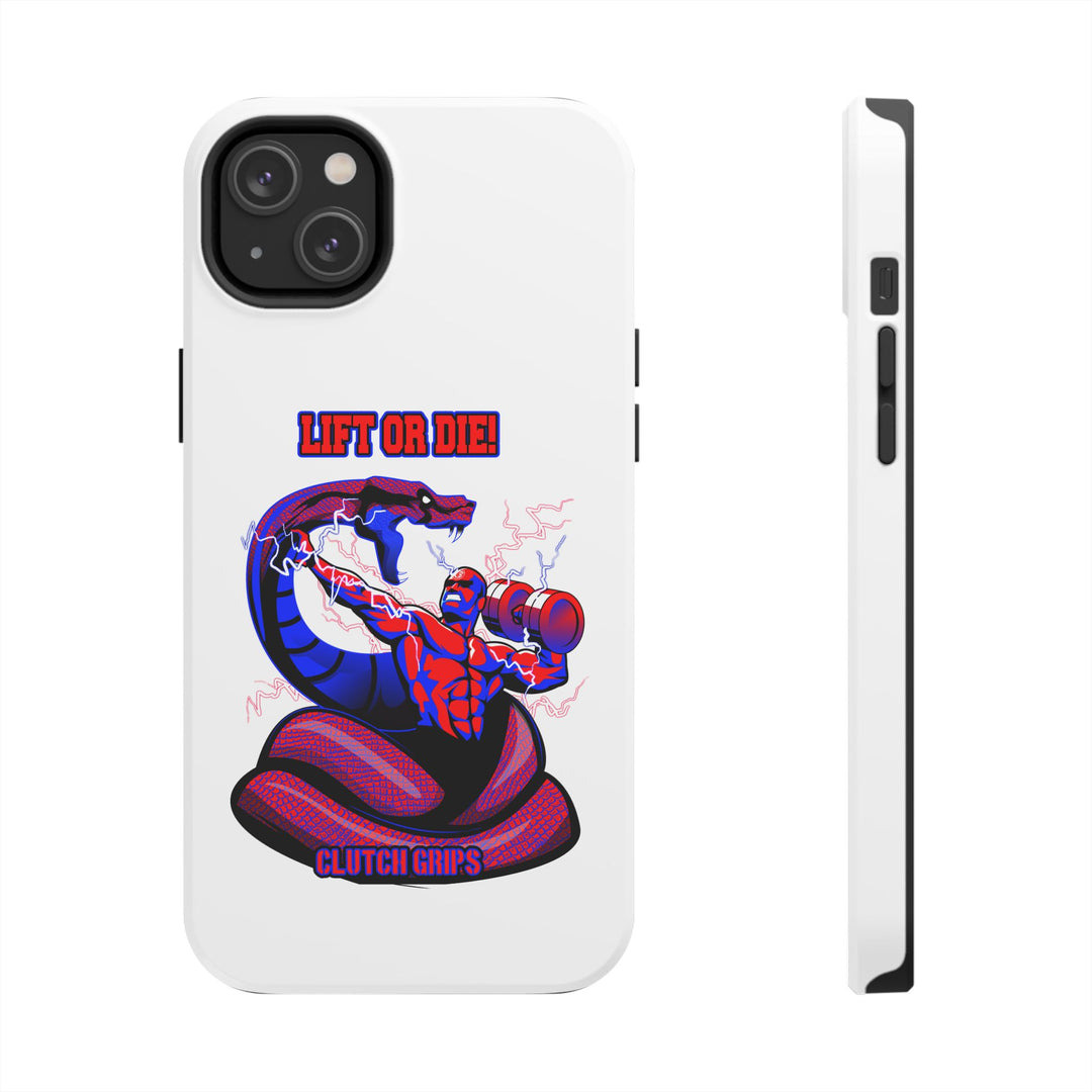 MAC VS SNAKE PHONE CASE RED BLUE /LIFT OR DIE
