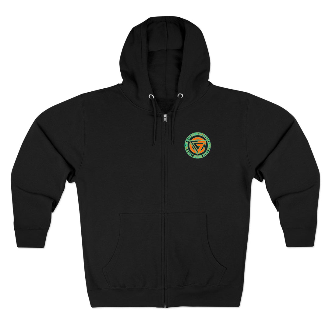 CG SGL SKULL BELL MIAMI STYLE/READY FOR WAR ZIP UP