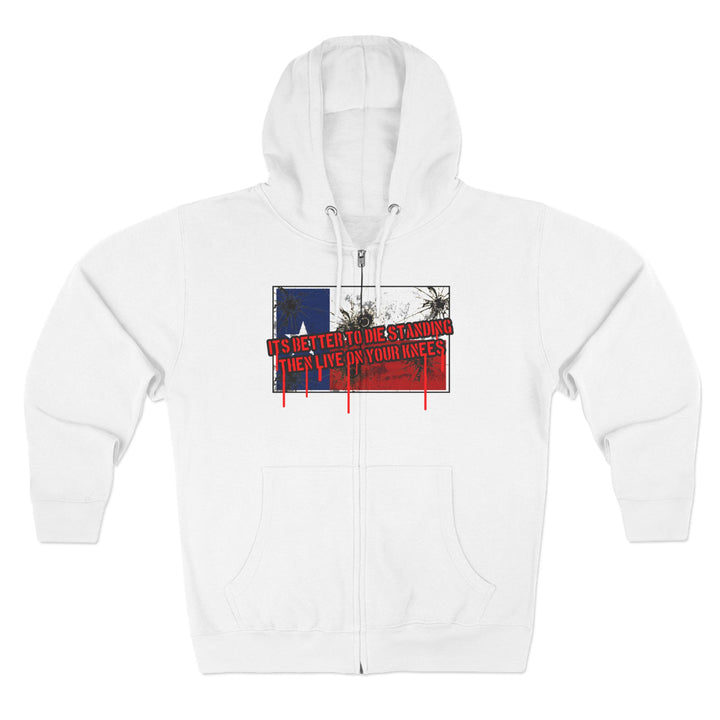 CG ANGRY DOG LONE STAR TEXAS STYLE /LIFT OR DIE ZIP UP
