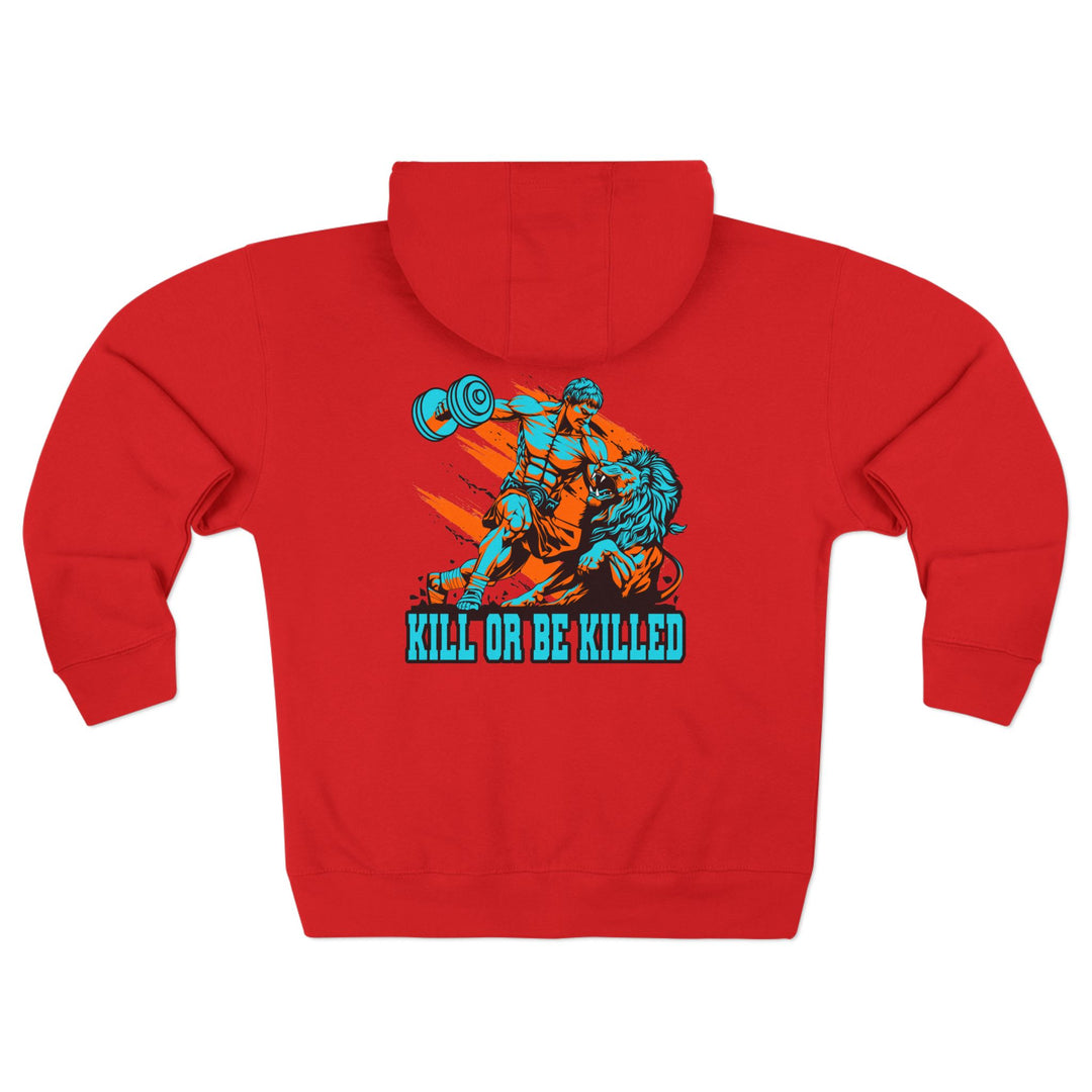 CG COLISEUM MAC VS LION MIAMI COLORS /KILL OR BE KILLED ZIP UP