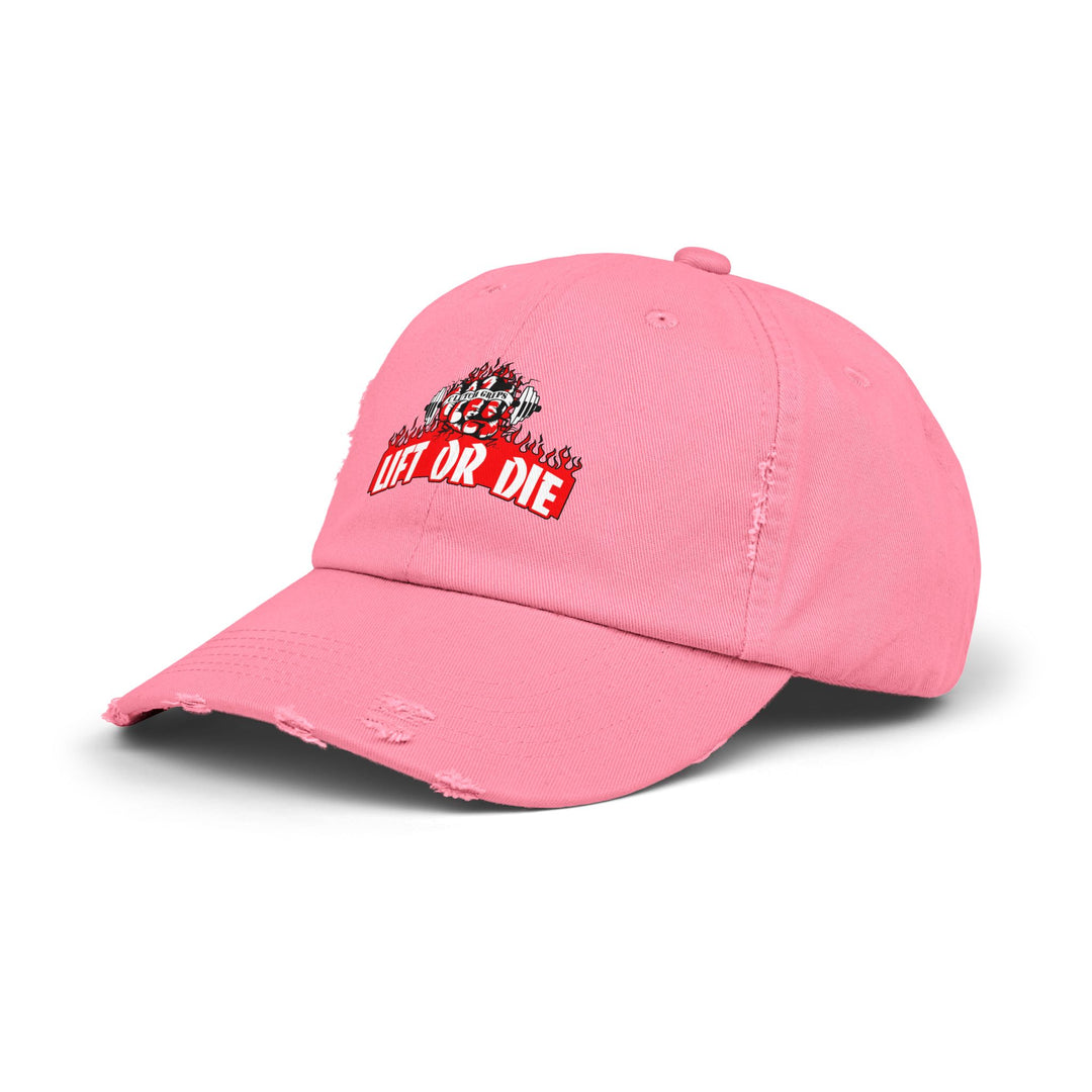 CG FIRE & FIST RED WHITE BLACK/LIFT OR DIE CAP