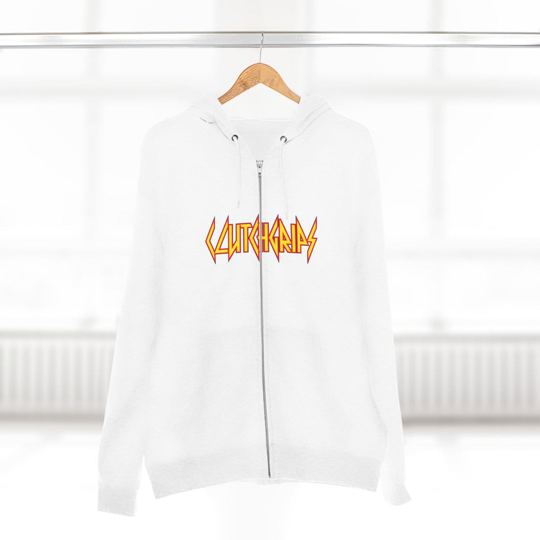 CG SGL SKULL BELL RED GOLD /LIFT OR DIE ZIP UP