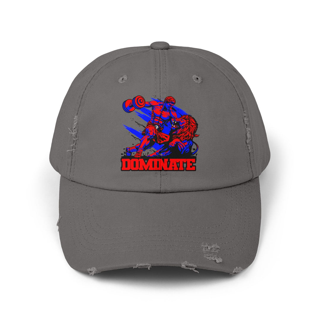 COLISEUM MAC VS LION RED BLUE /DOMINATE CAP