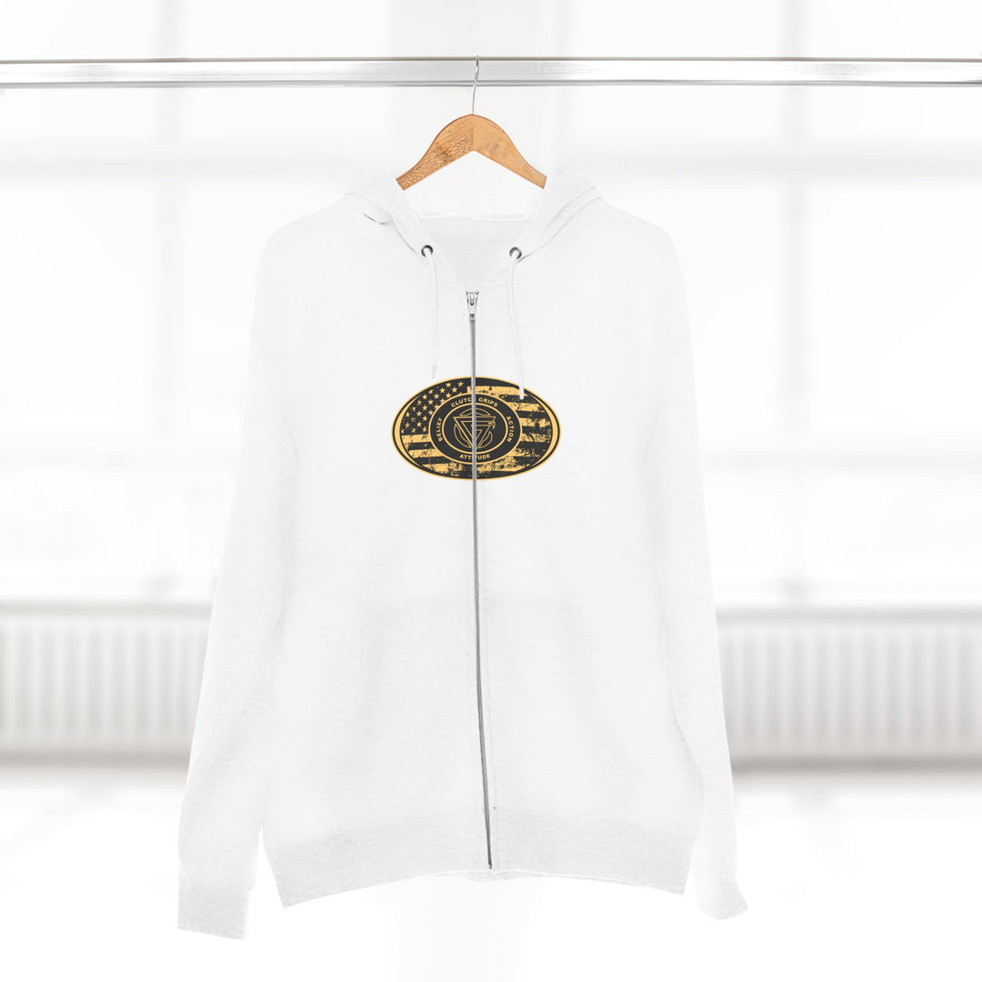 CG  TIGER FLAME DESERT SAND/I AM THE ONE ZIP UP