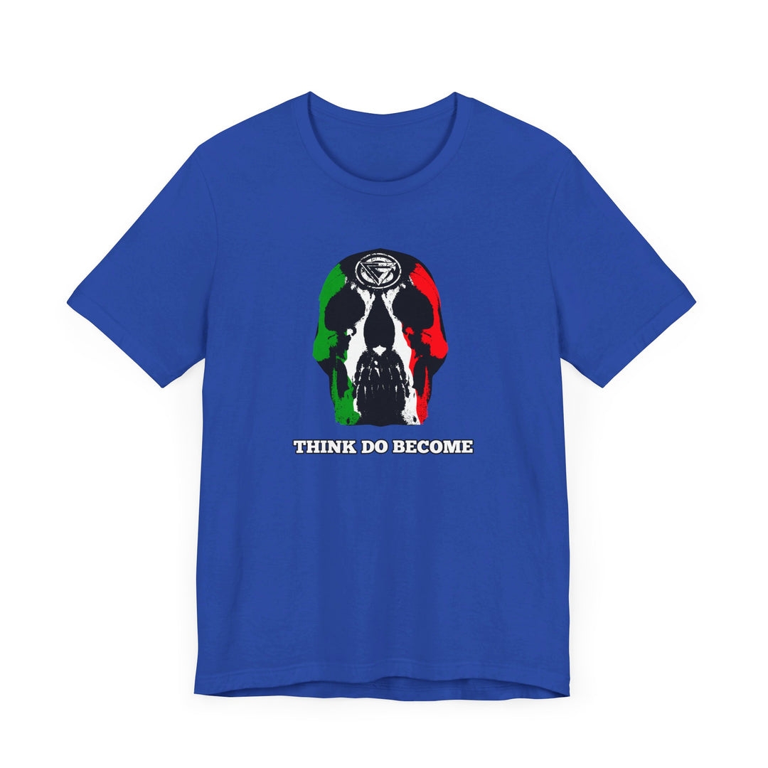 SKULLATOR RED WHITE GREEN  /THINK DO BECOME