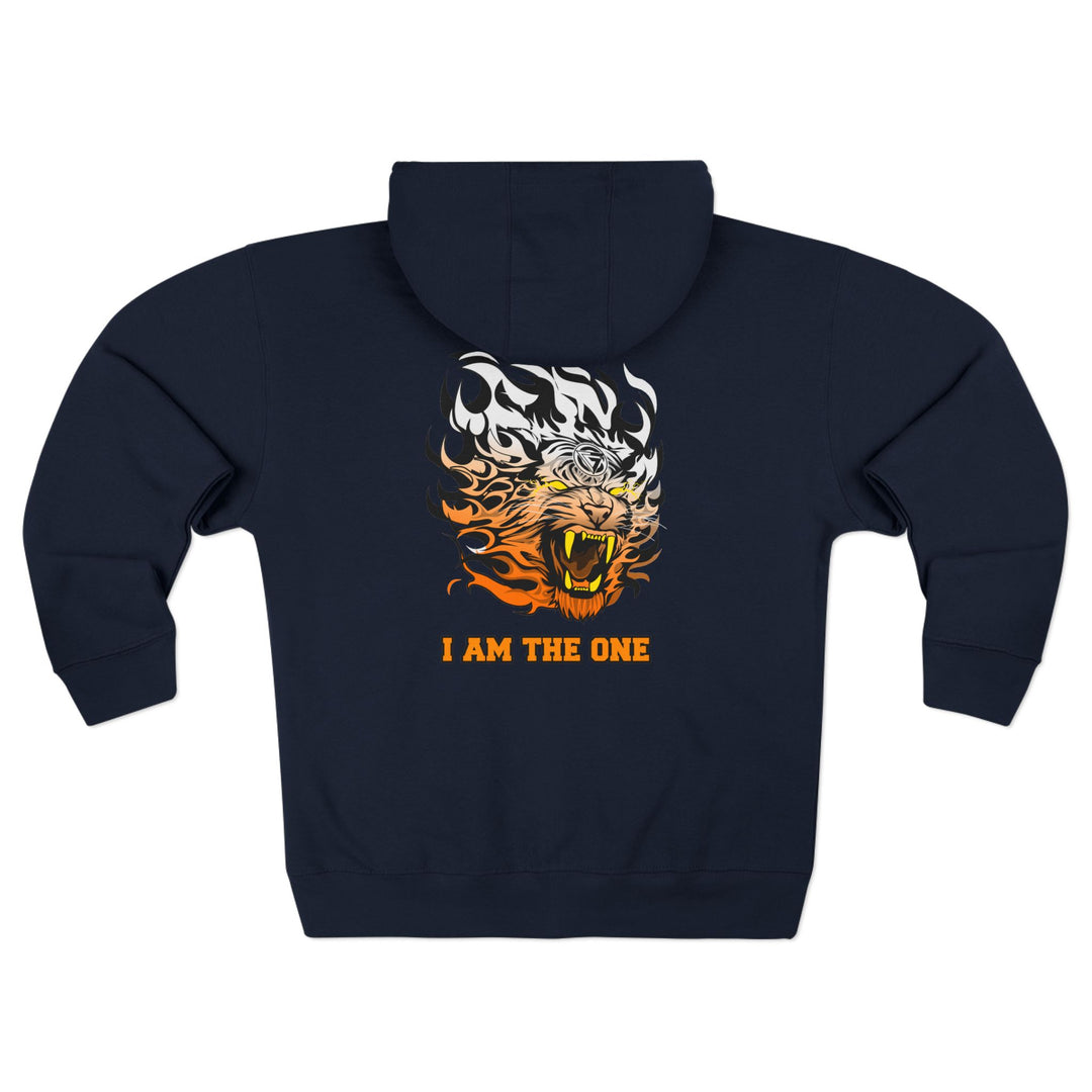 CG TIGER FLAME  ORANGE WHITE FADE /I AM THE ONE