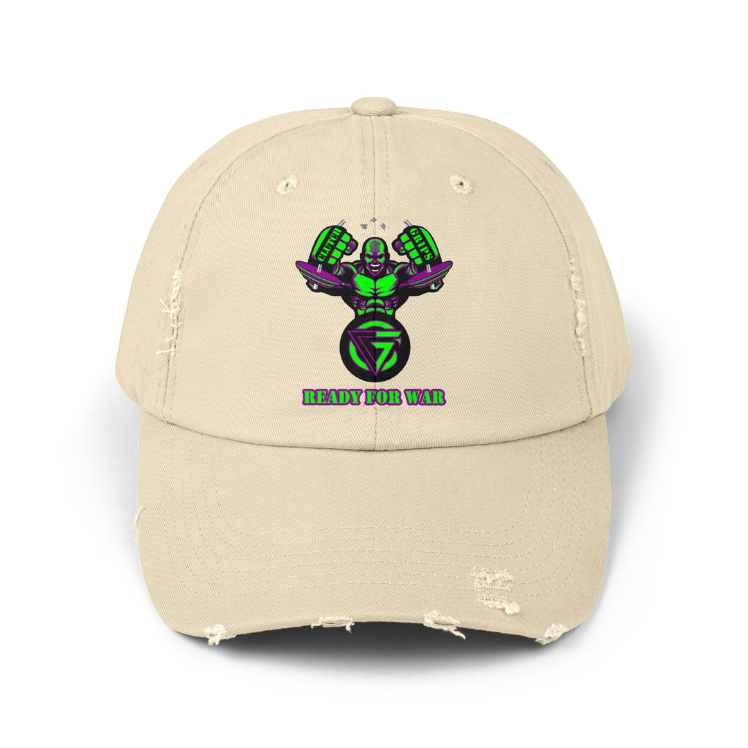 MAD MAC SNAP BAR BREAKER PURPLE GREEN /READY FOR WAR CAP