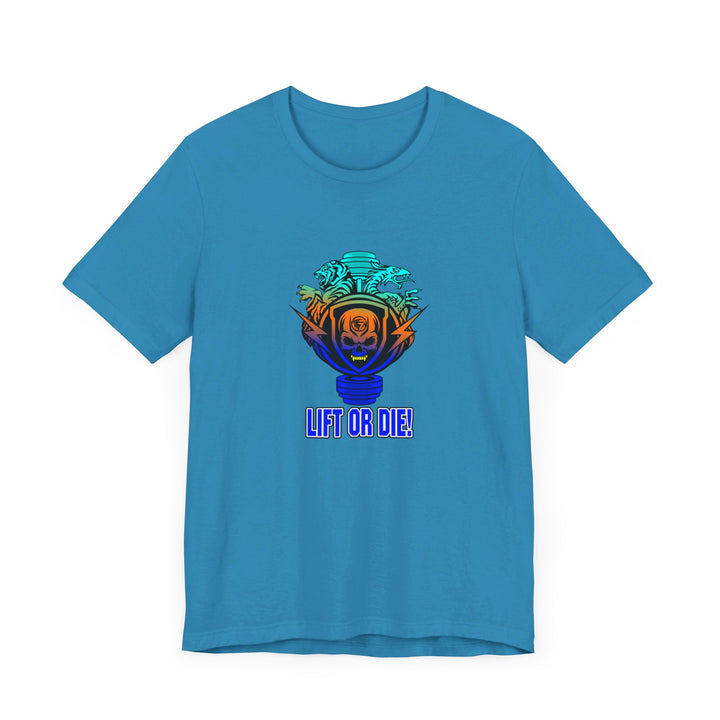 TIGER BELL VS DRAGON BLUE ORANGE AQUA/LIFT OR DIE
