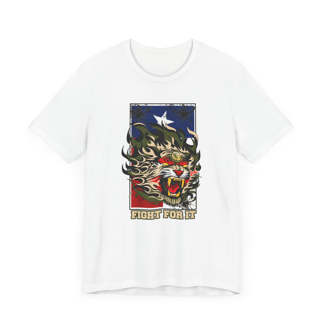 DYNAMITE FLAME TEXAS FLAG SAND GREEN /FIGHT FOR IT