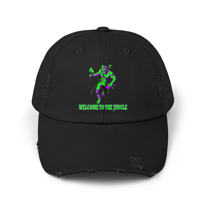 MAC BRAVE PURPLE GREEN /WELCOME TO THE JUNGLE CAP