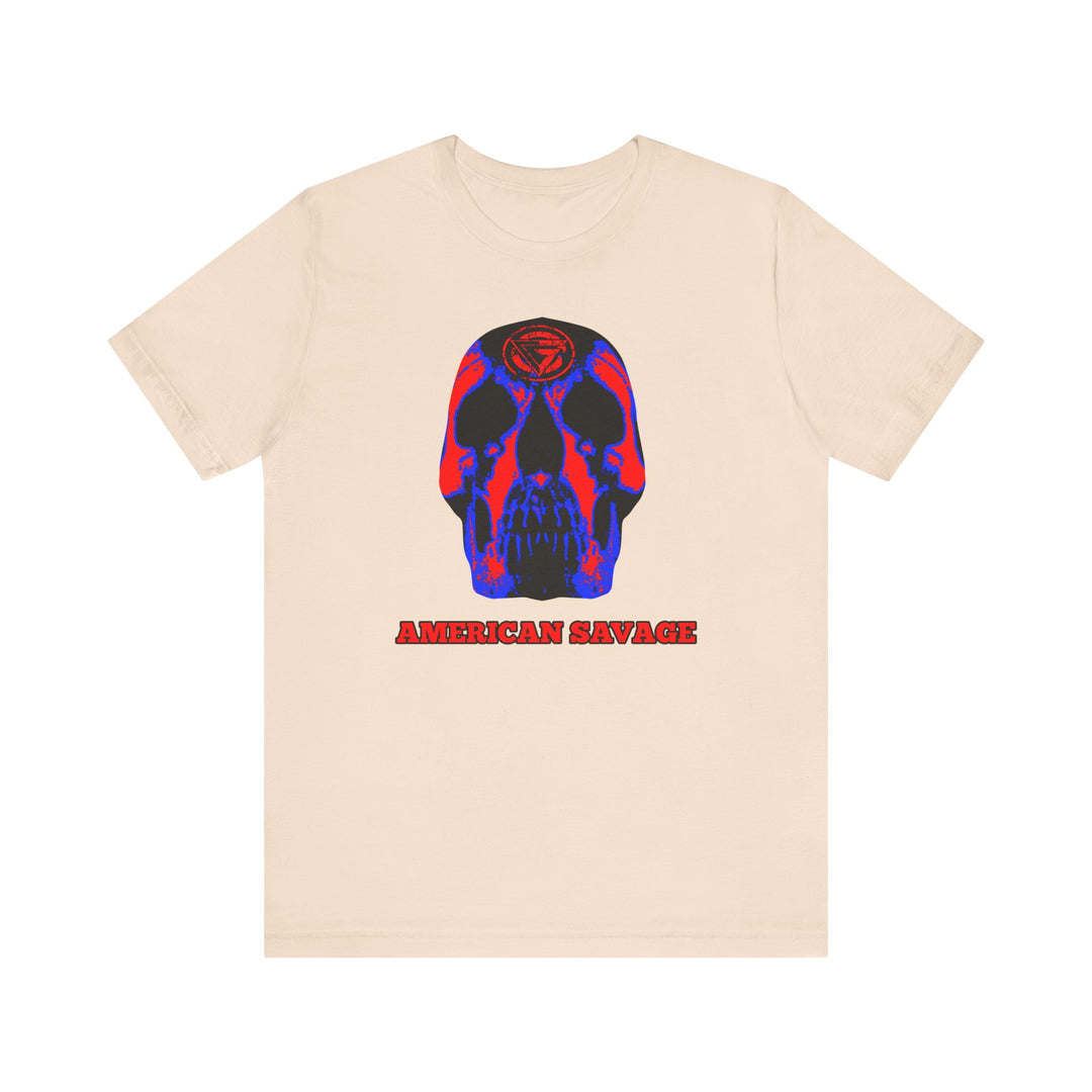 SKULLATOR RED BLUE /AMERICAN SAVAGE