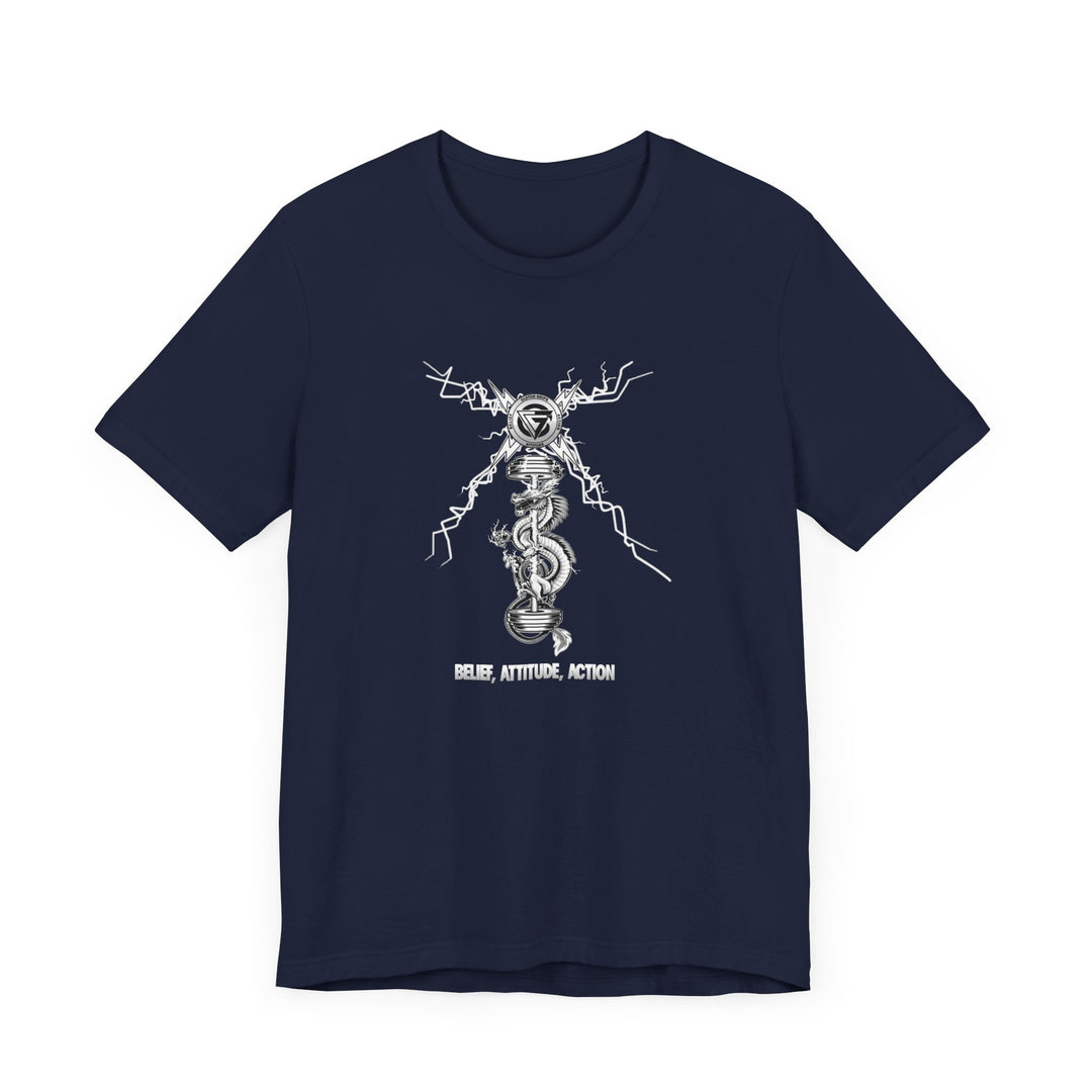BARBELL DRAGON SILVER