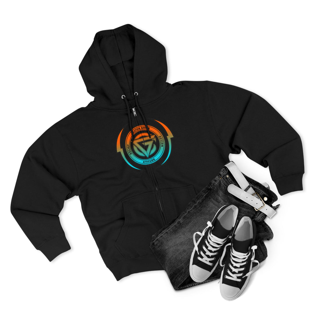 CG MAC DEATH KICK MIAMI FADE/STAY SAVAGE ZIP UP